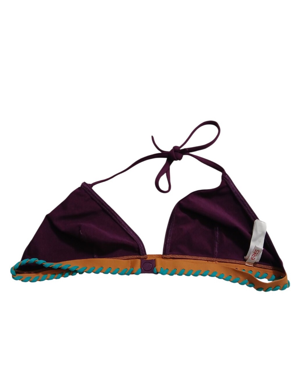 ERES Purple Crochet Detail Bikini Set Size 10 - Picture 4 of 8